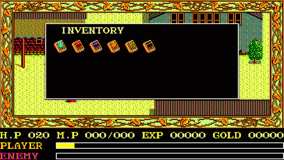 Ys II: Ancient Ys Vanished - The Final Chapter Screenshot 6 (PC-88)