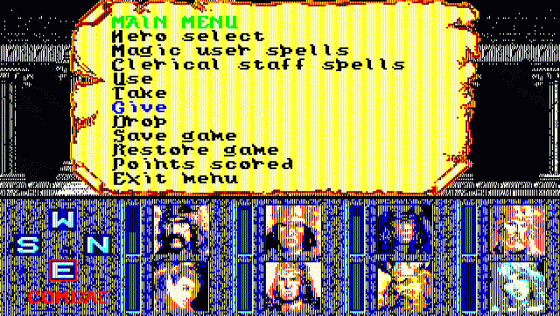 Advanced Dungeons & Dragons: Heroes Of The Lance Screenshot 5 (PC-88)