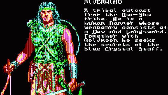 Advanced Dungeons & Dragons: Heroes Of The Lance Screenshot 11 (PC-88)