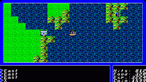 Ultima I: The Beginning Screenshot 6 (PC-88)