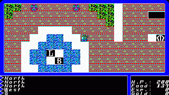 Ultima II: The Revenge Of The Enchantress Screenshot 28 (PC-88)