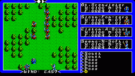 Ultima III: Exodus Screenshot 12 (PC-88)