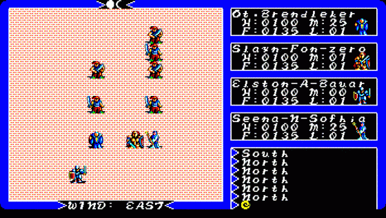 Ultima III: Exodus Screenshot 17 (PC-88)