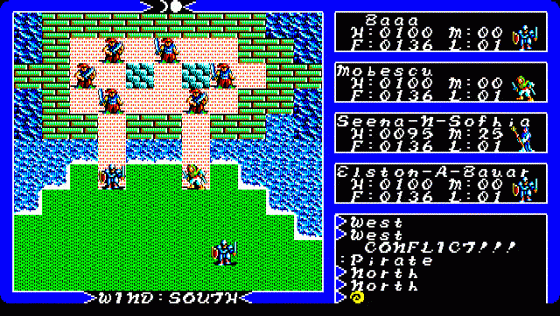 Ultima III: Exodus Screenshot 20 (PC-88)