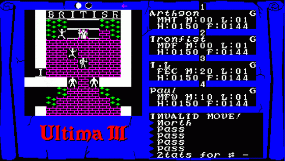 Ultima III: Exodus Screenshot 24 (PC-88)