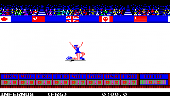 Winter Games Screenshot 9 (PC-88)