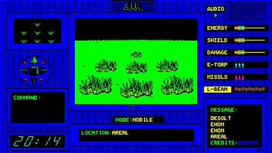 Anti Intruder Raiders Screenshot 7 (PC-88)