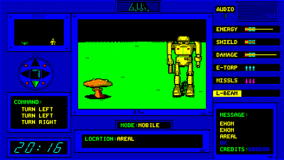 Anti Intruder Raiders Screenshot 10 (PC-88)