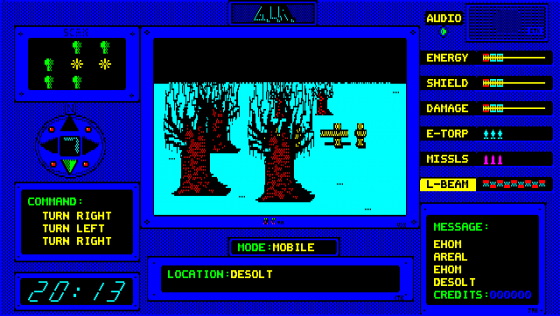 Anti Intruder Raiders Screenshot 16 (PC-88)