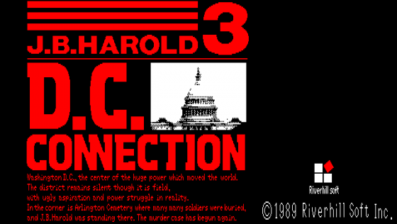 J.B. Harold 3: D.C. Connection