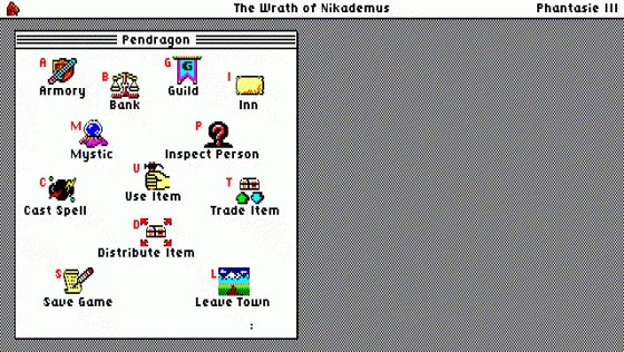 Phantasie III: The Wrath Of Nikademus Screenshot 21 (PC-88)