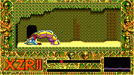 Exile Screenshot 6 (PC-88)