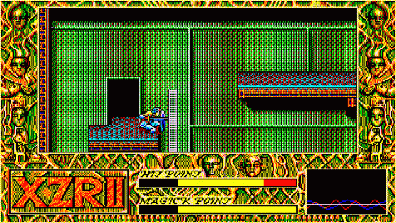 Exile Screenshot 7 (PC-88)