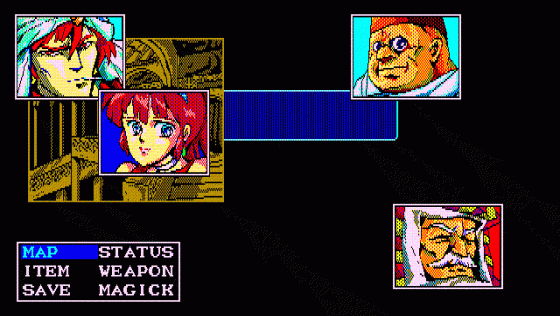 Exile Screenshot 14 (PC-88)