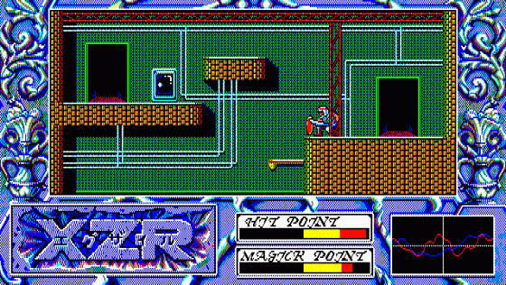 XZR Screenshot 12 (PC-88)