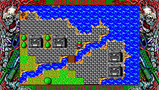 Shiryō Sensen: War Of The Dead: Browning no Fukkatsu Screenshot 10 (PC-88)