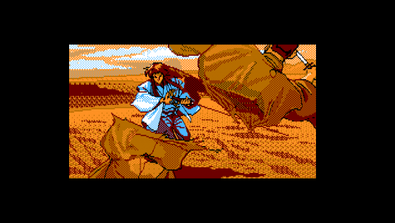 Zan: Yasha Enbukyoku Screenshot 7 (PC-88)