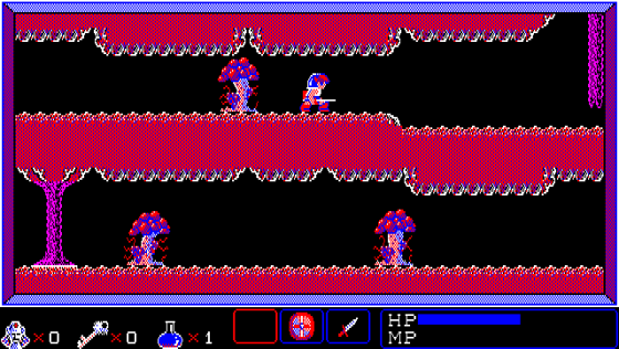 Curse of Babylon Screenshot 8 (PC-88)