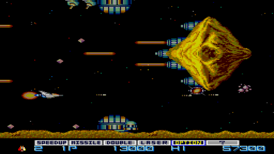 Gradius Screenshot 5 (PC Engine (EU Version))