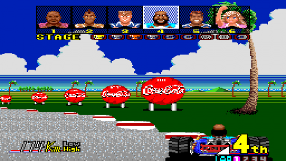 Power Drift Screenshot 6 (PC Engine (JP Version))