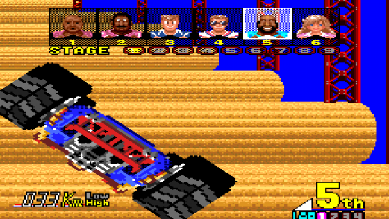 Power Drift Screenshot 21 (PC Engine (JP Version))