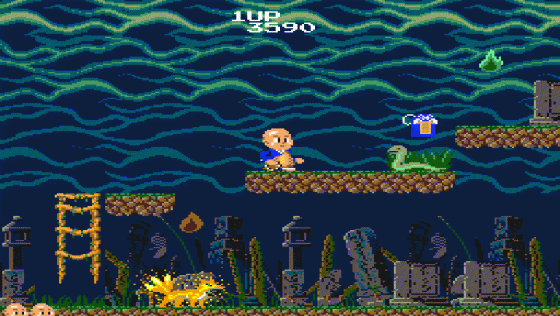 PC Kid Screenshot 24 (PC Engine (JP Version))