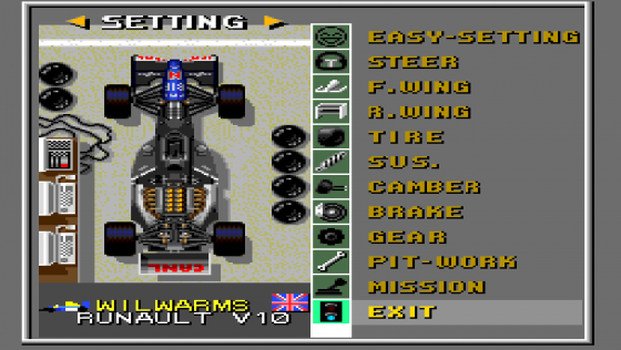 F1 Circus Special: Pole To Pole Screenshot 19 (PC Engine (JP Version))