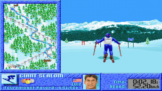 The Games: Winter Challenge Screenshot 11 (PC (MS-DOS))