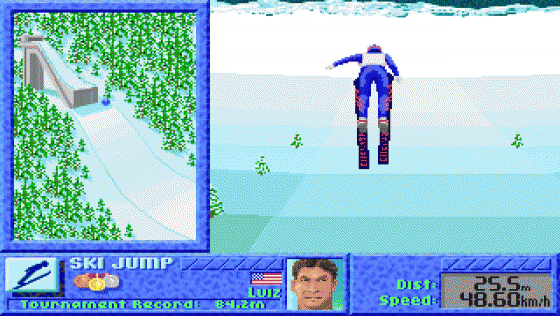 The Games: Winter Challenge Screenshot 12 (PC (MS-DOS))