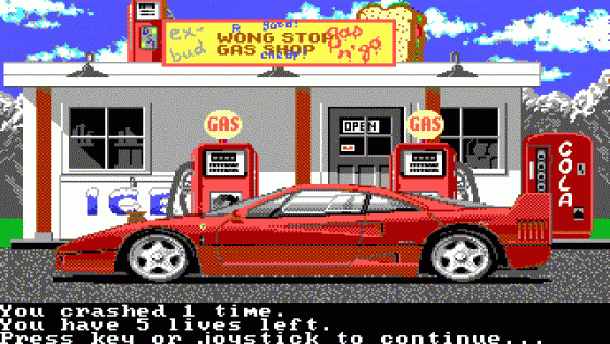 Test Drive 2: The Duel Screenshot 8 (PC (MS-DOS))