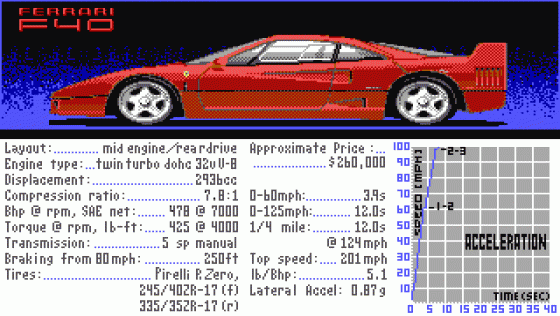 Test Drive 2: The Duel Screenshot 12 (PC (MS-DOS))