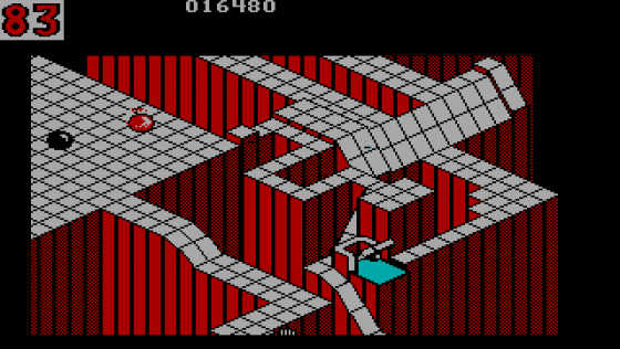 Marble Madness Screenshot 5 (PC (MS-DOS))