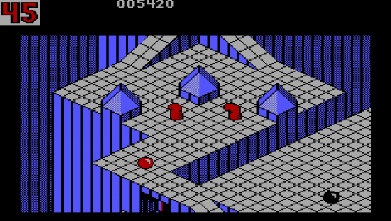 Marble Madness Screenshot 7 (PC (MS-DOS))