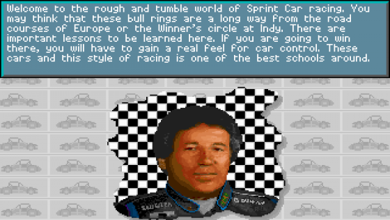 Mario Andretti's Racing Challenge Screenshot 7 (PC (MS-DOS))