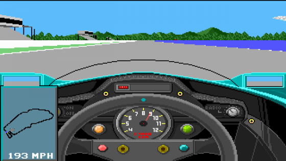 Mario Andretti's Racing Challenge Screenshot 12 (PC (MS-DOS))