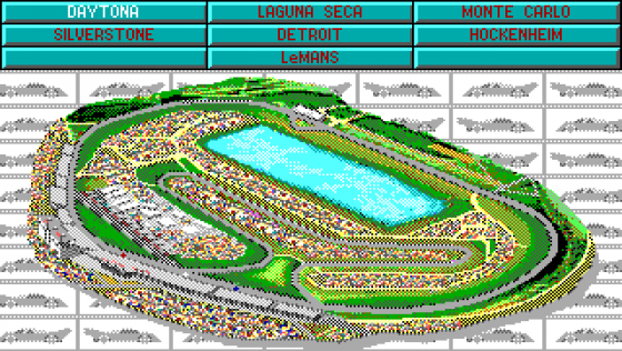 Mario Andretti's Racing Challenge Screenshot 22 (PC (MS-DOS))