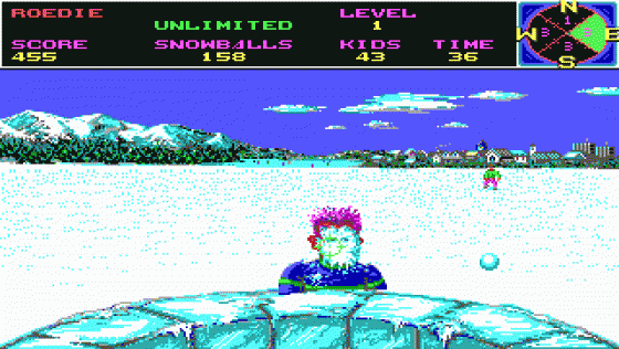 Ski Or Die Screenshot 11 (PC (MS-DOS))