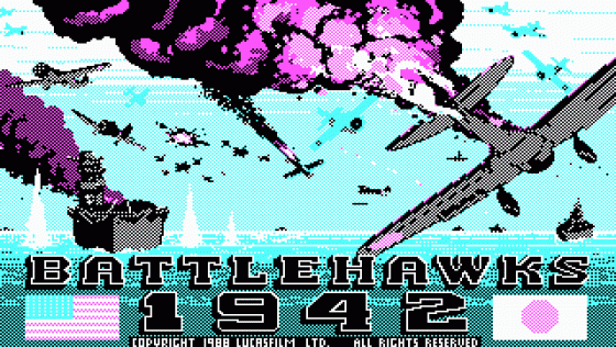 Battlehawks 1942 Screenshot 6 (PC (MS-DOS))