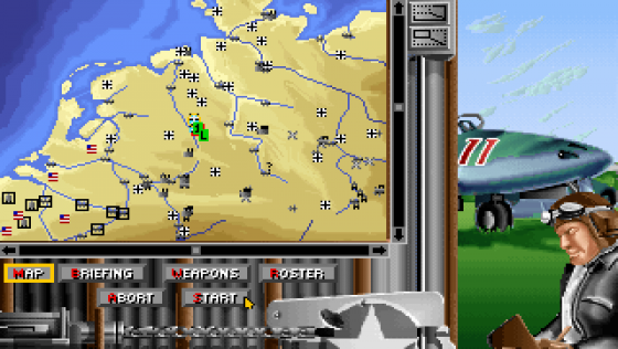 Secret Weapons Of The Luftwaffe Screenshot 15 (PC (MS-DOS))