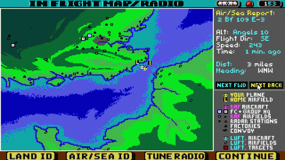 Their Finest Hour: The Battle Of Britain Screenshot 8 (PC (MS-DOS))