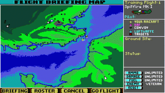 Their Finest Hour: The Battle Of Britain Screenshot 11 (PC (MS-DOS))