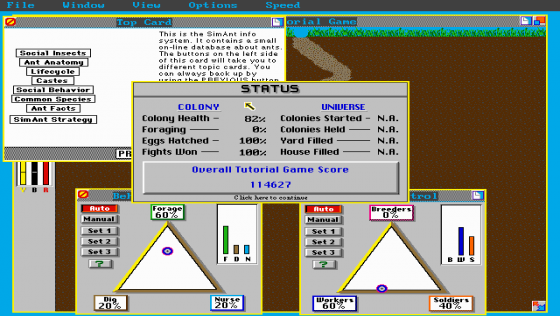 SimAnt Screenshot 7 (PC (MS-DOS))