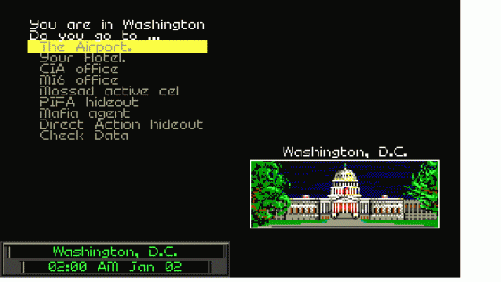 Covert Action Screenshot 5 (PC (MS-DOS))