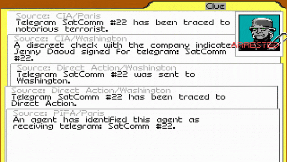 Covert Action Screenshot 18 (PC (MS-DOS))