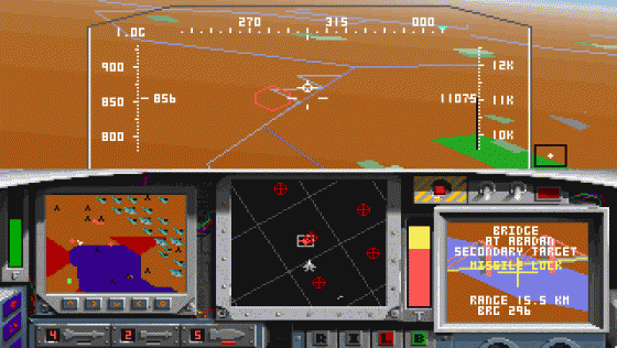 F-15 Strike Eagle II Screenshot 6 (PC (MS-DOS))