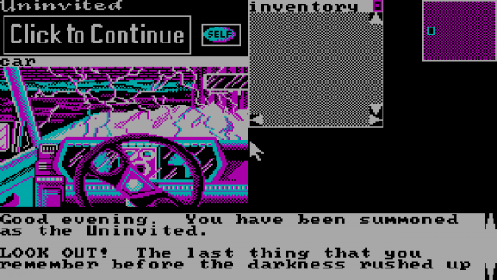 Uninvited Screenshot 2 (PC (MS-DOS))