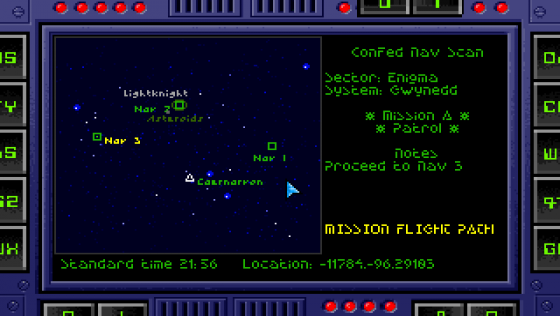 Wing Commander II: Vengeance Of The Kilrathi Screenshot 5 (PC (MS-DOS))