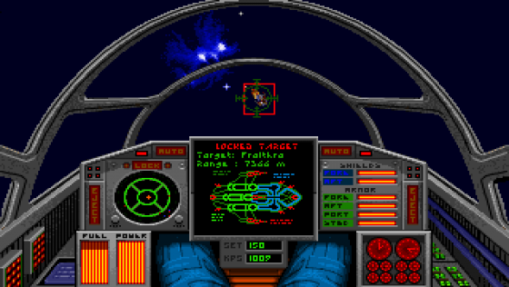 Wing Commander II: Vengeance Of The Kilrathi Screenshot 6 (PC (MS-DOS))