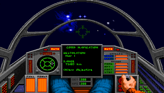 Wing Commander II: Vengeance Of The Kilrathi Screenshot 9 (PC (MS-DOS))