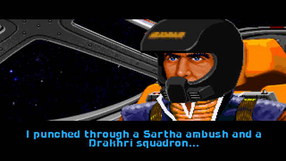 Wing Commander II: Vengeance Of The Kilrathi Screenshot 18 (PC (MS-DOS))